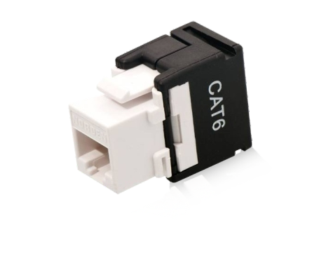 Category 6 UTP Keystone Jack Tool Less